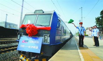 沈陽首趟 沈連歐 貨運班列發(fā)車